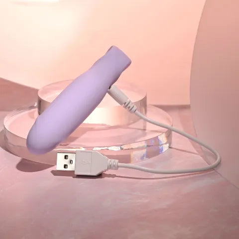 Selopa PETITE PECKER USB Rechargeable Mini Vibrator 11.7cm Purple Selopa