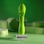 Evolved BRAT BUNNY USB Rechargeable Rabbit Vibrator 16.2cm Green Evolved