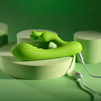 Evolved BRAT BUNNY USB Rechargeable Rabbit Vibrator 16.2cm Green Evolved