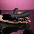 Selopa TRIPLE ACES USB Rechargeable Triple Stimulator Vibrator 19.7cm Black Selopa
