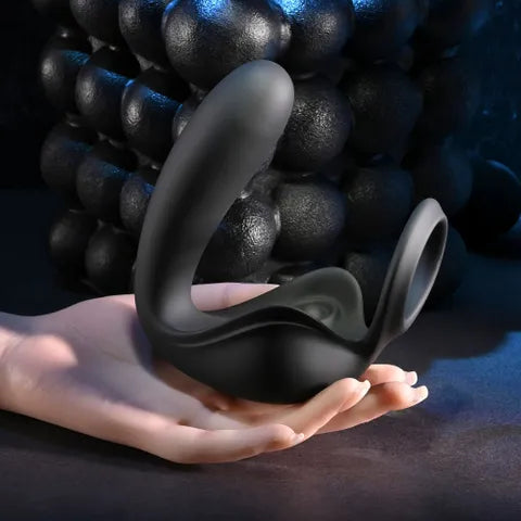 Zero Tolerance BALLIN OUT USB Rechargeable Prostate Massager With Cock Ring & Wireless Remote Black Zero Tolerance