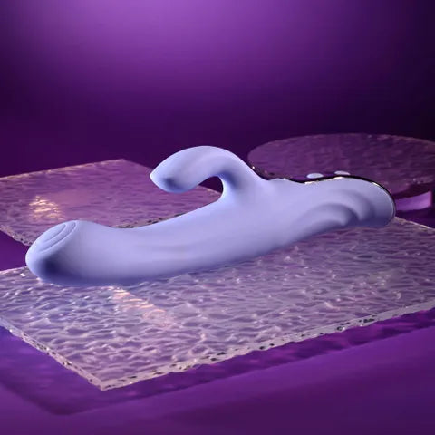 Selopa Evolved LAVENDER LOVE USB Rechargeable Rabbit Vibrator 23.3cm Purple Selopa