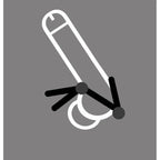 C1 Releasing Boneyard Cock Leash Double Adjustable Lasso Cock Ring Black C1 Releasing