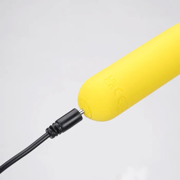 Maia TAWNI USB Rechargeable Bullet with Flickering Tip Yellow 9 cm Maia Toys
