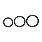 Shots Toys LEVELZ Wide O Silicone Cock Ring Set L / XL / 2X Set Of 3 Sizes Shots Toys