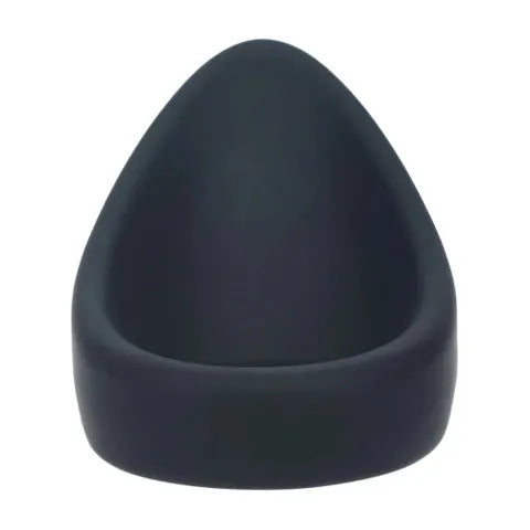 Shots Toys LEVELZ Teardrop Silicone Cock Ring Black Shots Toys