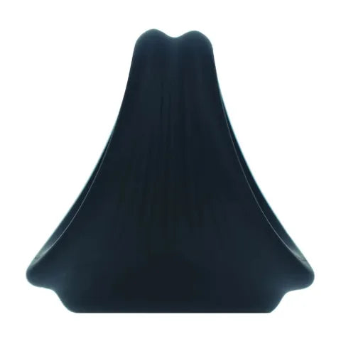 Shots Toys LEVELZ Silicone Cock & Ball Harness Cock & Ball Ring Black Shots Toys