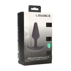 Shots Toys LEVELZ Classic USB Rechargeable Vibrating Silicone Anal Plug Small Black Shots Toys