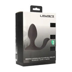 Shots Toys LEVELZ USB Rechargeable Vibrating & Rotating Anal Plug With Ball Stimulator Black 10.7cm Shots Toys