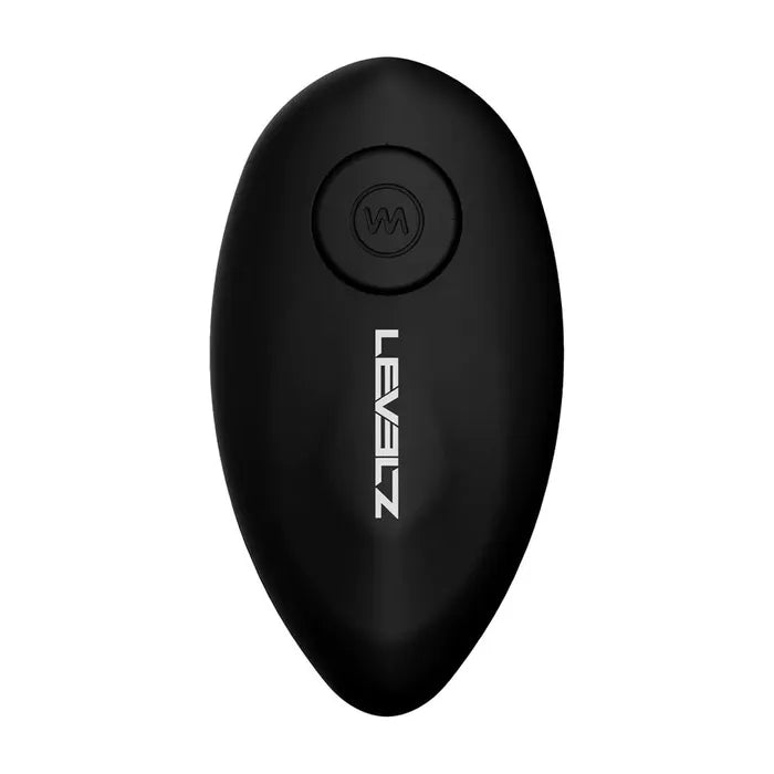 Shots Toys LEVELZ Remote Controlled Vibrating TriO Cock Ring With Prostate Stimulator Black Secondary image