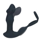 Shots Toys LEVELZ Remote Controlled Prostate Stimulator With Cock Ring Black Shots Toys