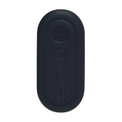 Shots Toys LEVELZ Dual Vibrating Prostate Stimulator With Cock Ring Black Shots Toys