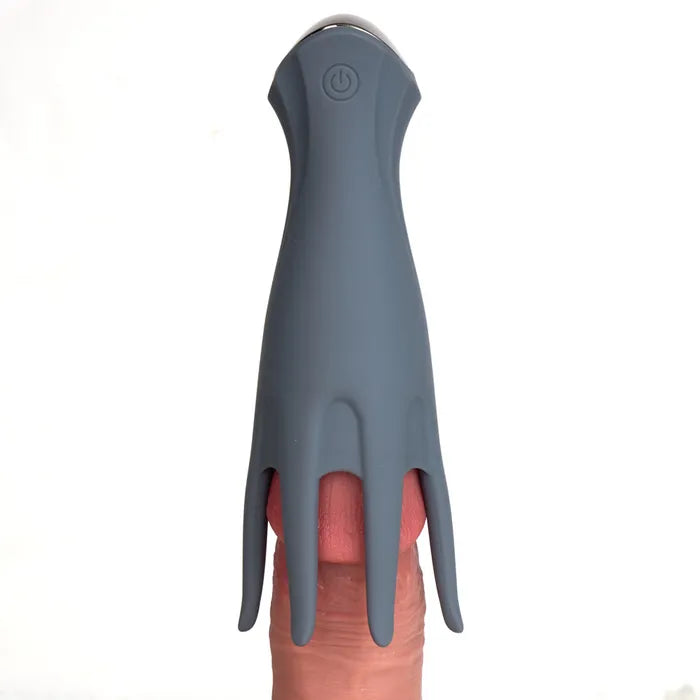 Maia LEO USB Rechargeable Penis Head Tickler Grey Maia Toys