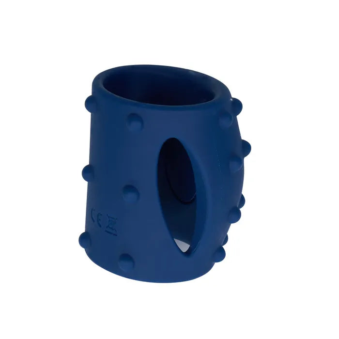 Maia ROMEO USB Rechargeable Vibrating Girth Enhancer Sleeve Blue Maia Toys