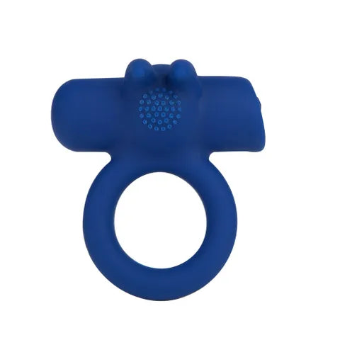 Maia HUXLEY USB Rechargeable Strong Vibrating Cock Ring Blue Maia Toys
