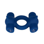 Maia RONAN USB Rechargeable Dual Vibrating Cock Ring Blue Maia Toys