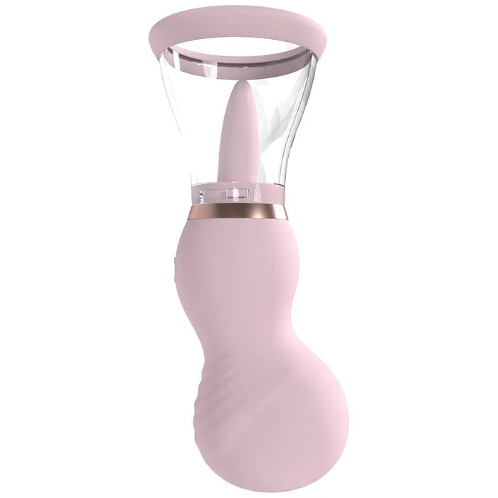 Shots Toys PUMPED Sensual Auto Vulva & Brest Pump Pink USB Rechargeable Ladies Pump Shots Toys Main image
