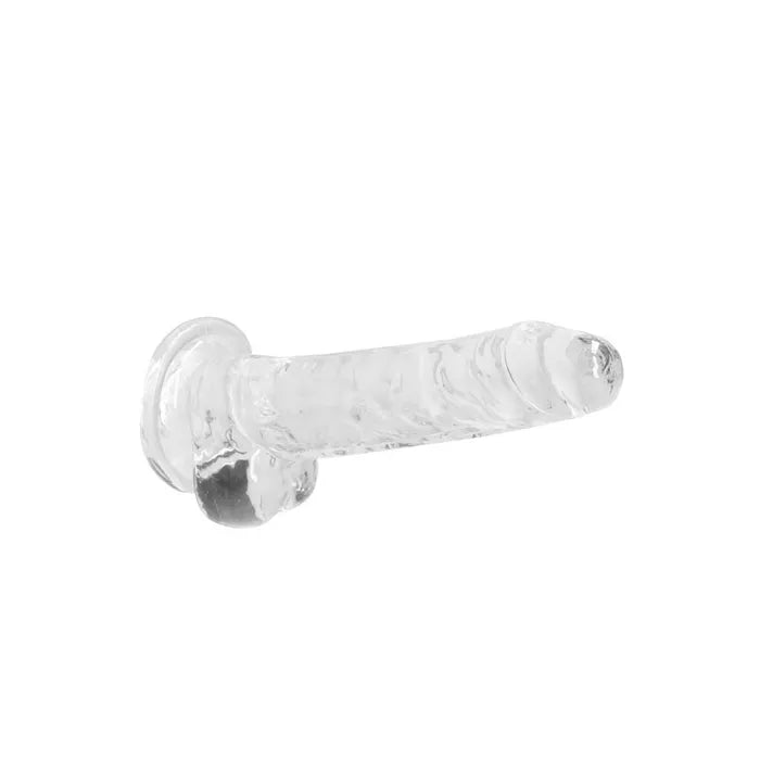 Shots Toys REALROCK Realistic Dildo With Balls Dong 7 Inch Clear Shots Toys Main image