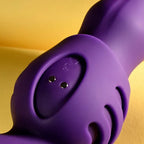 Playboy Pleasure WIGGLE IT USB Rechargeable Wiggling Vibrator Purple 23.9cm Playboy Pleasure