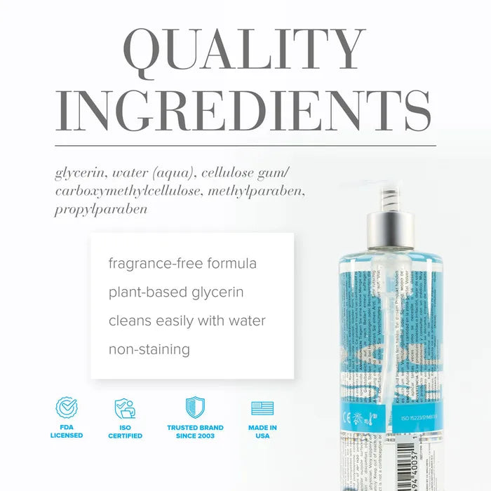 JO H2O Original Lube Water Based Lubricant 480 ml Bottle Secondary image