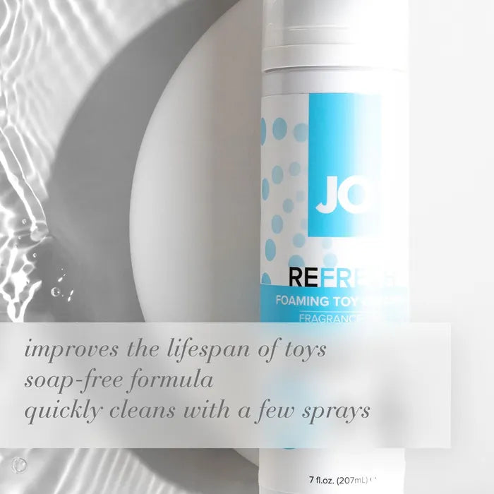 JO Refresh Foaming Toy Cleaner 207ml Bottle JO