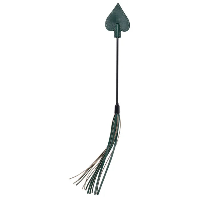 Sportsheets Sex & Mischief Indica Dual Impact Crop Whip Green Sportsheets Main image