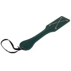 Sportsheets Sex & Mischief Indica Chain Impressions Spanking Paddle Green / Gold Sportsheets