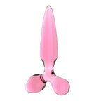 Satisfyer Triple Crystal 2 Pink Glass 3 In1 Butt Plug Satisfyer