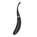 Satisfyer Tip Tease Black USB Rechargeable Vibrator With Twirling Tip Satisfyer