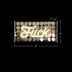 Little Genie Fuck Novelty Neon Light Sign Little Genie