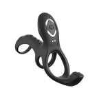 Pipedream Fantasy C Ringz Ultimate Couples Cage Max USB Rechargeable Vibrating Cock Ring Cage Black Pipedream