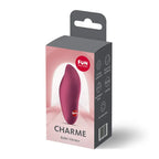 Fun Factory CHARME USB C Rechargeable Stimulator Wine Red Fun Factory