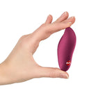 Fun Factory CHARME USB C Rechargeable Stimulator Wine Red Fun Factory