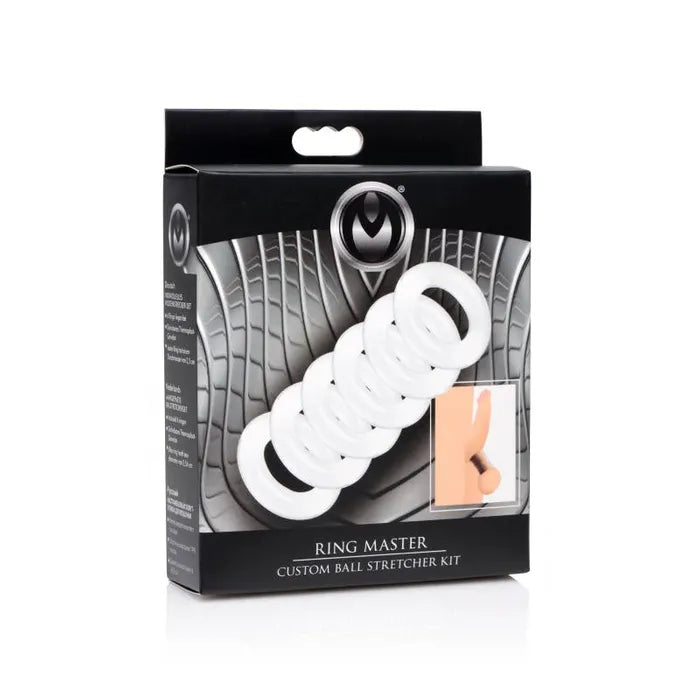 XR Brands Master Series Ring Master Clear Ball Stretcher Kit XR Brands