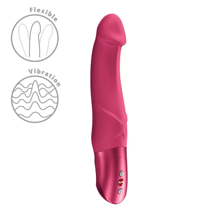 Fun Factory MR. BOSS Vibrator 21cm Raspberry Fun Factory