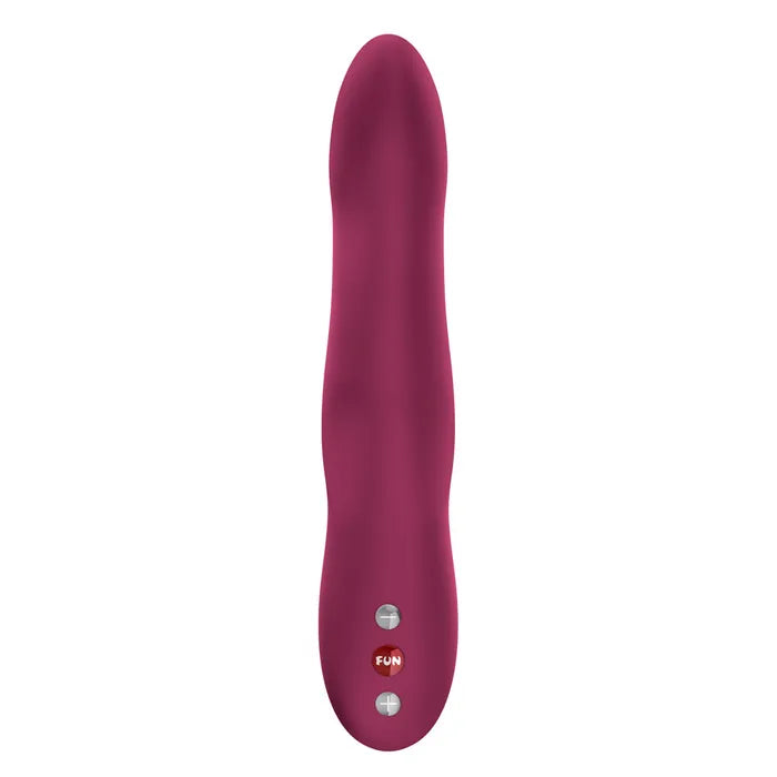 Fun Factory STRONIC WAVE USB C Rechargeable Thrusting Vibrator Wine Red Secondary image