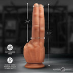 XR Brands Master Series The Pleaser Double Finger Dildo 23.6cm Flesh XR Brands