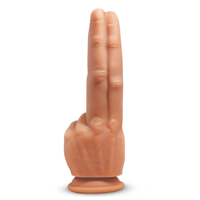 XR Brands Master Series The Pleaser Double Finger Dildo 23.6cm Flesh XR Brands