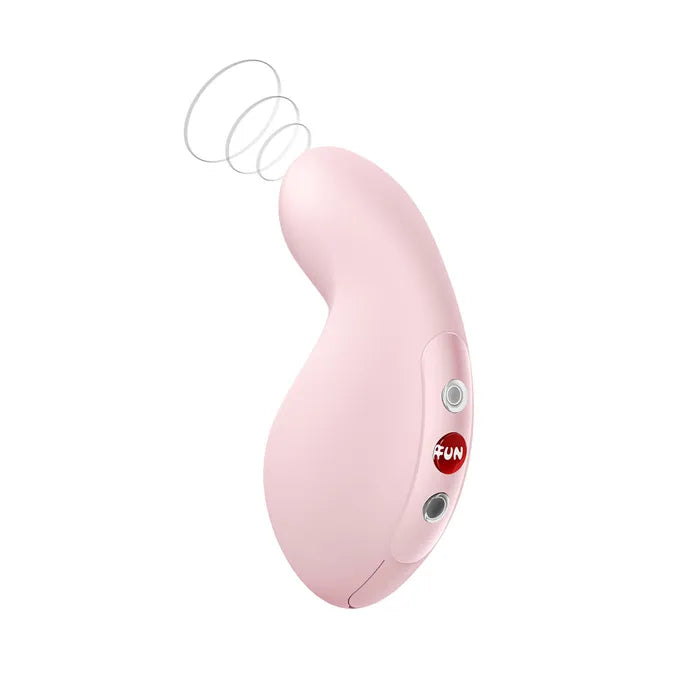 Fun Factory LUNA Soft USB C Rechargeable Air Pulsation Clitoral Stimulator Soft Pink Secondary image