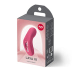 Fun Factory LAYA III USB C Rechargeable Stimulator Raspberry Fun Factory