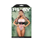 Fantasy Lingerie PLAY DANGEROUS DARLING Fairytale Costume Set M / L White / Red Fantasy Lingerie