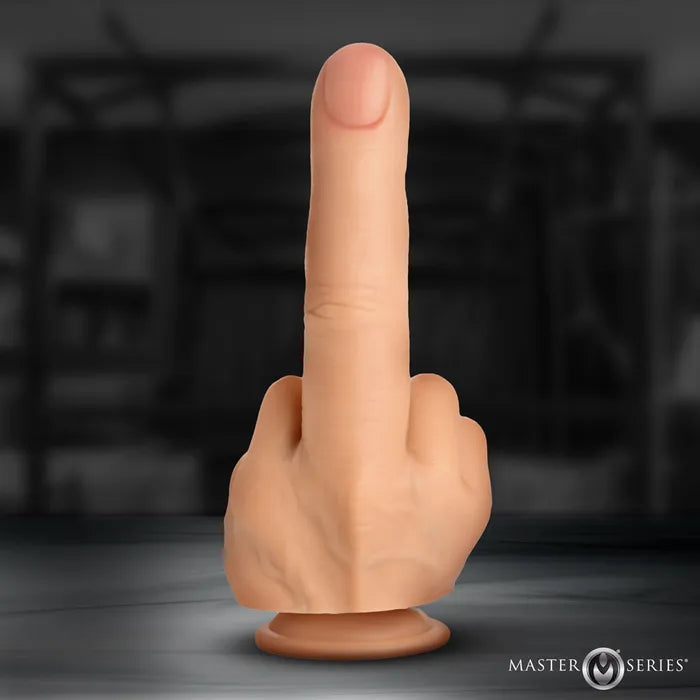 XR Brands Master Series The Finger Giant Finger Dildo 21.3cm Flesh XR Brands Main image