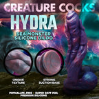 XR Brands Creature Cocks Hydra Silicone Dildo Coloured Fantasy Sea Monster Dildo 26.9cm XR Brands