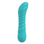 Party Up NIKI USB Rechargeable Vibrator 15.4cm Teal Party Up
