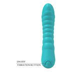 Party Up JAYLEI USB Rechargeable Vibrator 14.6cm Teal Party Up