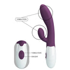 Party Up BEN Classic Vibe Purple Rabbit Vibrator 20cm Party Up