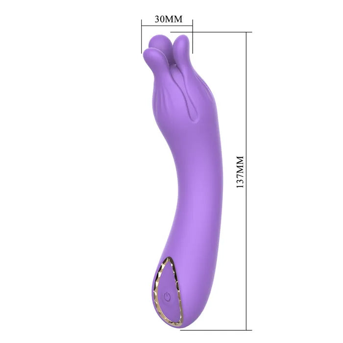 Party Up KELLY USB Rechargeable Vibrator 13.7cm Purple Party Up