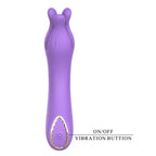 Party Up KELLY USB Rechargeable Vibrator 13.7cm Purple Party Up