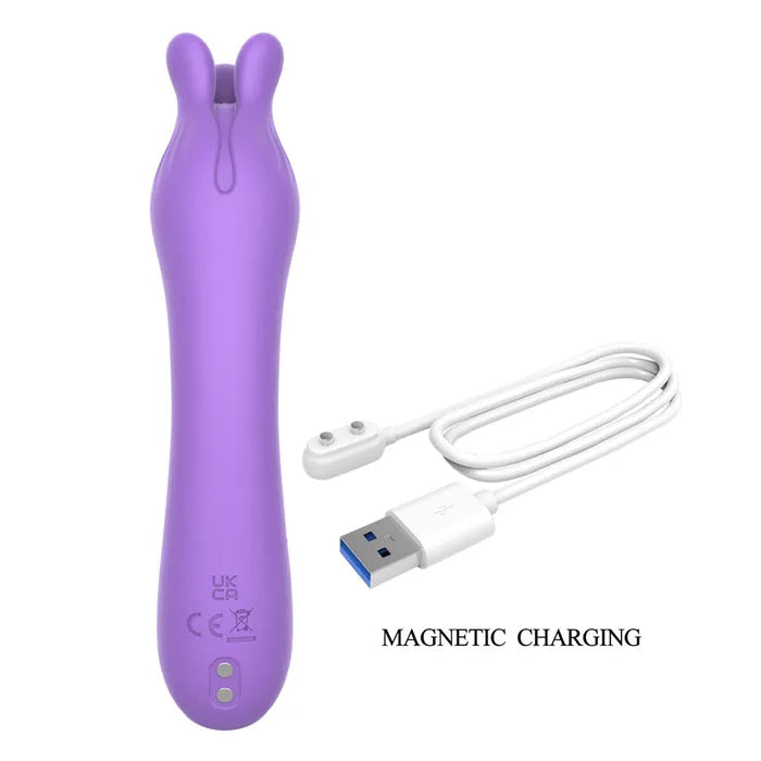 Party Up KELLY USB Rechargeable Vibrator 13.7cm Purple Party Up