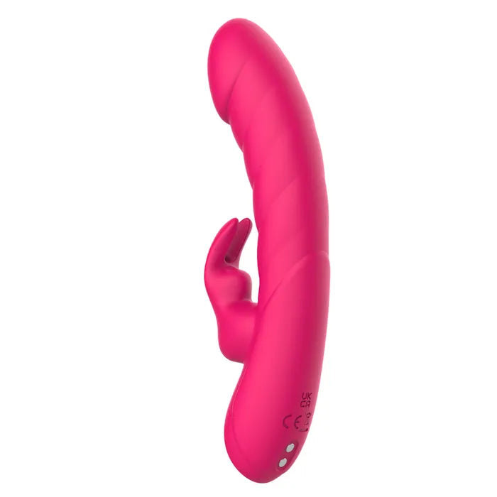 Party Up MONICA USB Rechargeable Rabbit Vibrator 15.8cm Pink Party Up